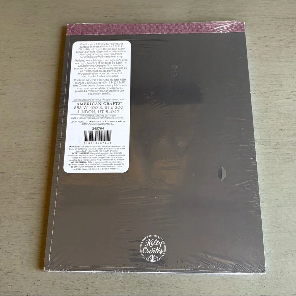 Kelly Creates American Craft Lettering Art Paper Pads Set- Dot, Line, Blank NEW - Picture 5 of 11